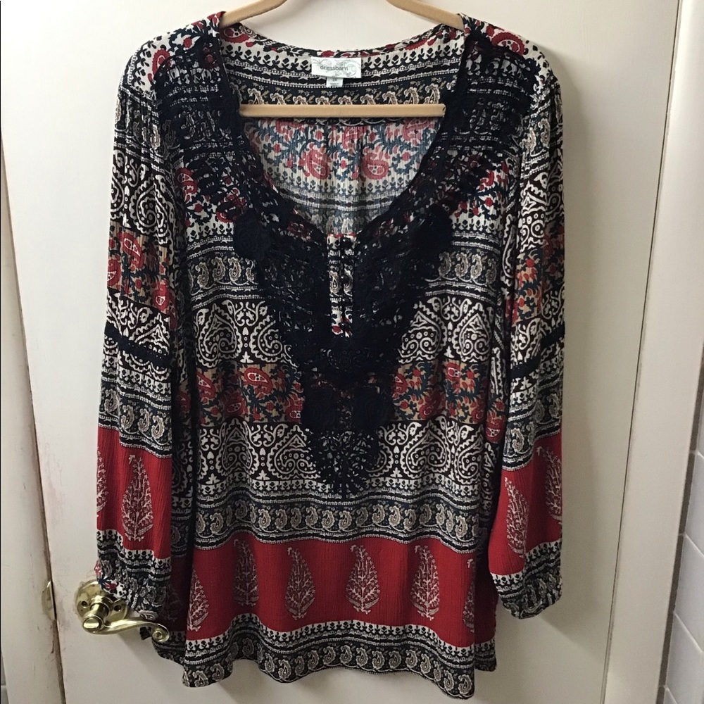 Dress Barn flowy top